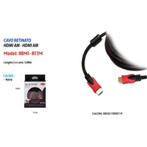 Trade Shop Traesio - 3 meter hdmi auf hdmi geschirmtes kabel für 1080P 24K video maxtech HDMI-RT3M