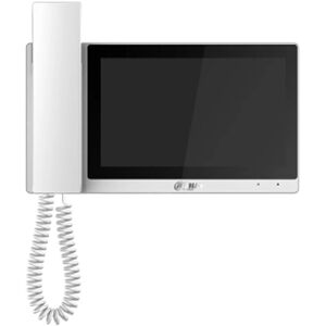 Code VTH5421EW-H 7' schwarzer vth Wi-Fi-Innenmonitor mit Handgerät - Dahua