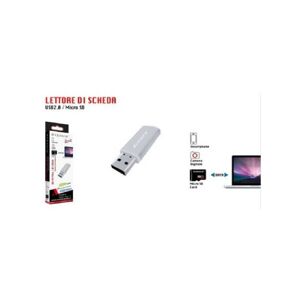 TRADE SHOP TRAESIO Speicherkartenleser Usb 2.0 Micro Sd Adapter Für Pc 480mbps Lto-Sm03