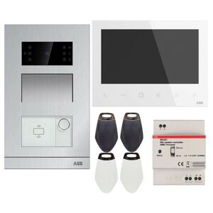 Kit Unterputz Video-Türsprechanlage für Einfamilienhaus M20492 Monitor 7 - ABB