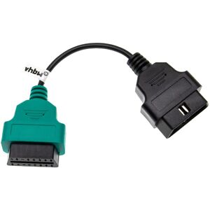 OBD2 Adapter A1 16Pin-OBD1 auf OBD2 kompatibel mit Alfa Romeo 156, 166, gt, gtv, Spider Auto, kfz - Vhbw