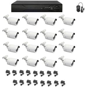 Housecurity - videoüberwachungskit 16 kameras 5 mpx 16 kanäle ahd cloud