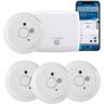 HOMEMATIC IP Smart-Home-Zubehör "Bundle Starter Set Rauchwarnmelder + Rauchwarnmelder" Smart-Home-Stationen weiß Homematic IP