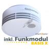 Rauchwarnmelder Hekatron Genius Plus X inkl. Funkmodul Basis X