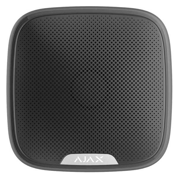 Ajax Systems AJAX Funk Außensirene 113dB StreetSiren Smarthome & APP-Funktion für AJAX Hub Schwarz
