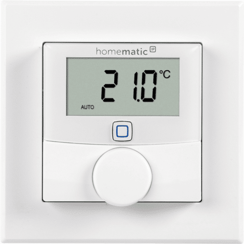 eQ-3 Homematic IP Wandthermostat mit Schaltausgang 24 V Weiß