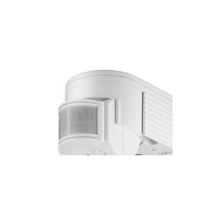 Goobay 95175, Passiv infrarød (PIR) sensor, Ledningsført, 12 m, Væg, Udendørs, Hvid