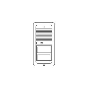 Siedle Nordic Siedle 200011800-00 Dørtelefon-tilbehør Monteringstilbehør Sort