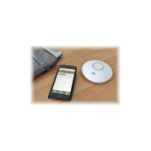 brennenstuhl Connect WiFI WRHM01 - Røg/temperatursensor - trådløs - 802.11b/g/n - 2.4 Ghz - hvid