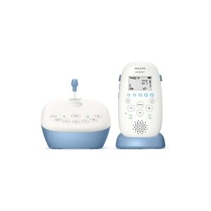 Philips AVENT SCD735/52, DECT babytelefon, 330 m, 330 m, Blå, Hvid, Batteri, Batteri