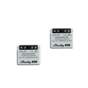 Shelly PM Mini Gen3 (Dual pack)
