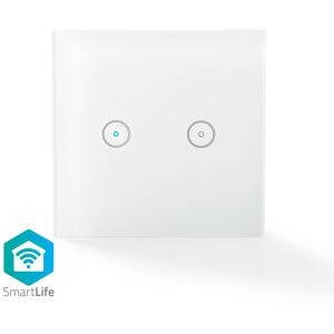 Nedis Smartlife - Lyskontakt Med Wi-Fi - 2 Knap