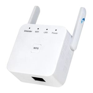 2023 Nyeste WiFi Extender/Repeater, Internet Booster - Med Ethernet-port, Hurtig opsætning, Trådløs signalforstærker til hjemmet