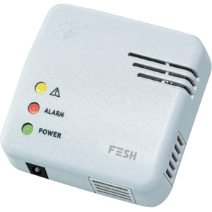 Foss Europe Foss Fesh Smart Home Gasalarm, 230v, Hvid