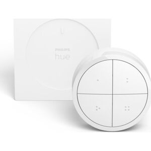 Philips Hue Tap Dial Vægkontakt, Hvid  Sort