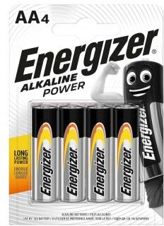 Alkaline Batteri Aa 1.5 V Power 4-Bobler