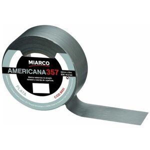 Miarco Cinta Americana 357  672 Plata 25mmx10mt