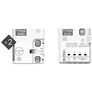 Delta Dore Pack Conmutador Inalambrico Con Neutro  Tyxia 511 6351408 (2 Emisores)