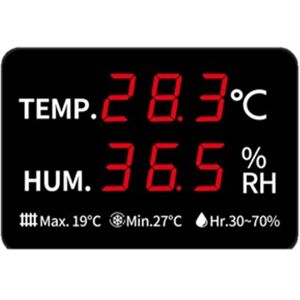Icasa Visualizador De Temperatura Y Humedad Kth-Visualizador  0799096