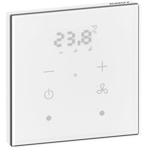 Dinuy Termostato 2 Laüka Dot Cristal Blanco  Tm Knt 001 Para Fancoil