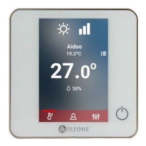 Airzone Termostato Cable Aidoo Pro Blueface Zero  Azai6bluezerocb Blanco