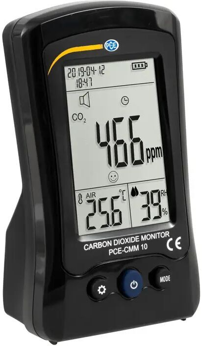 PCE INSTRUMENTS Medidor de CO2 PCE-CMM 10