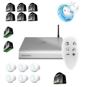 Kit domotique box Z-Wave Home Center 2 - Pilotage volets roulants / radiateurs / éclairage / prise - Fibaro - Publicité