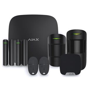 Alarme maison sans fil Ajax Hub 2 Noir  - Kit 2