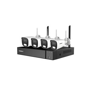 COMELIT IMMOTEC Kit de vidéosurveillance Wi-Fi 4 Caméras et NVR 8 voies - Comelit - Publicité