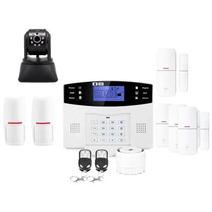 Alarme maison avec caméra ip Lifebox evolution kit ip4
