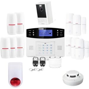 Alarme maison connectée Lifebox evolution ultra secure kit connecté 12