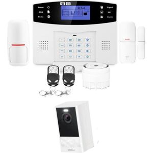 Alarme maison gsm et caméra connectée sans fil Lifebox evolution - kit connecté 1