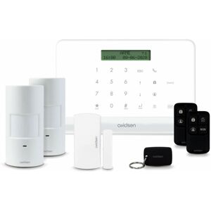 Kit de protection alarme connectée sans fil détecteurs mouvement/ouverture HomeSecure - Avidsen - 127055 - - Publicité