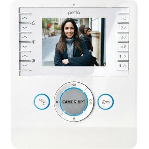 Vidéophone couleur BPT Perla mains libres écran 3,5 pouces lcd blanc