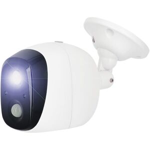 Caméra de surveillance factice avec fonctions alarme et éclairage Sedea 551100 - Publicité