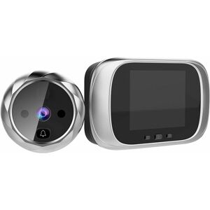 Ersandy - Digital Door Viewer Camera de porte Sonnette de porte Écran lcd 2,8 pouces Vision nocturne Photosurveillance numérique de porte pour la - Publicité