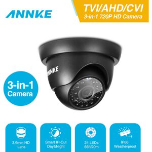 SANNCE Annke 720p ir hd Caméra de sécurité à domicile filaire IP66 étanche pour la vidéosurveillance intérieure extérieure – 1 Caméra - Publicité