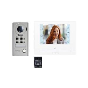 Aiphone - Kit portier Vidéo Platine saillie - module Wi-Fi intégré - JOS1VW 130413 - blanc - Publicité