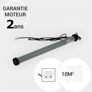 GEFRADIS Moteur de volet roulant filaire 20 Nm pour axe octogonal 60 mm - Publicité