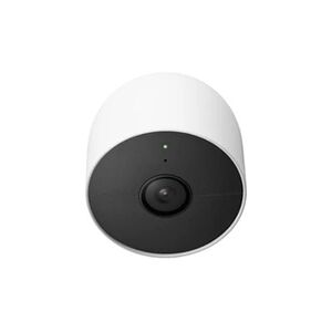 Google Caméra de Surveillance Nest Cam GA01317-DE Intérieure et Extérieure Sans Fil Vision Nocturne Wi-Fi Blanc - Publicité