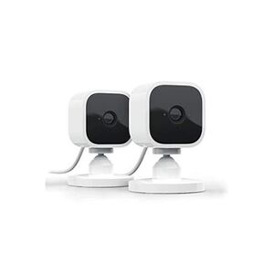 Blink for home Blink Home Security  - 2 x Caméra de surveillance d'intérieur connectée compacte, vidéo HD 1080p et détection de mouvements, Alexa - Publicité