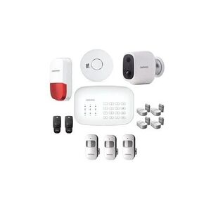 Daewoo pack alarme wifi / gsm - modèle protection livré avec 12 accessoires, 1 caméra et 1 sirène - Publicité