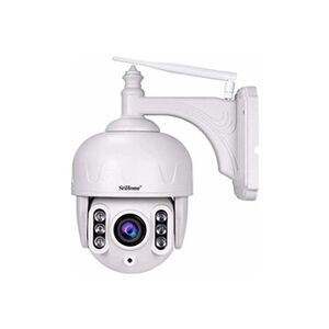 GENERIQUE Caméra de Surveillance Sricam SH028 Extérieur Sans Fil HD Wi-Fi Détecteur de Mouvement Blanc - Publicité