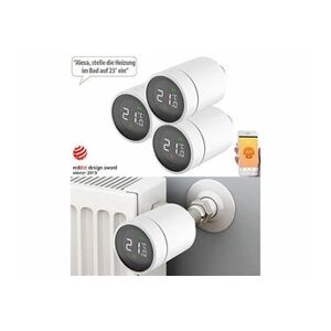 REVOLT : 3 thermostats connectés pour radiateurs compatibles commandes vocales - Publicité