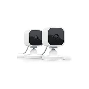 Blink for home Blink mini, caméra de surveillance d'intérieur connectée, compacte, qui se branche sur une prise électrique, avec vidéo hd 1080p et détection de - Publicité