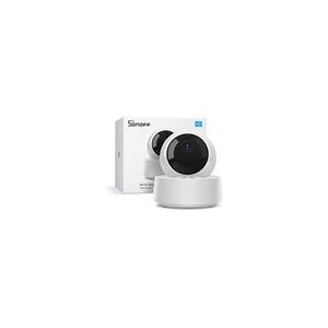 Sonoff gk-200mp2-b camera de securite ip sans fil wi-fi (340â° pan x 120â° tilt) full hd 1080p blanc (m0802050001) - Publicité