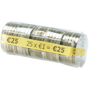 Locau Etui monnaie 1euro jaune -sachet de 25 - Publicité