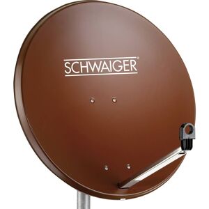 Antenne SAT 80 cm Schwaiger SPI996.2 Matériau du réflecteur: acier rouge brique