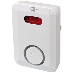 Brennenstuhl Sirène sans fil / sirène d'alarme sans fil Brennenstuhl BrematicPRO (système d'alarme Smart Home pour l'extérieur, alarme sonore et optique, via l'application), couleur blanche - 1294200 - Publicité