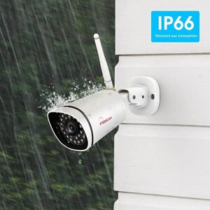 Caméra de sécurité FOSCAM Kit videosurveillance Wifi FN7108W-B4-N - Publicité